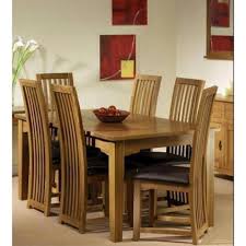 brown bamboo dining table for home