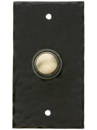 hammered craftsman style doorbell