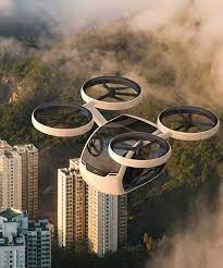 kite is a passenger drone concept to