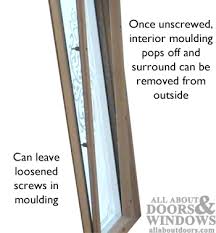 Replacing Glass Surrounds In Door