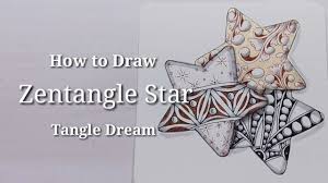 Download this free picture about star zentangle pictures drawing from pixabay's vast library of public domain images and videos. How To Draw Zentangle Star Youtube