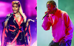 Nicki Minaj Takes Aim At Travis Scott And Spotify After
