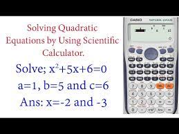 How To Solve Quadratic Equations Using