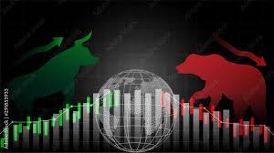 vecteur stock stock market and exchange