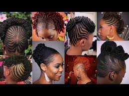 cornrow weave hairstyles pictures 2022