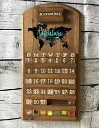 Wooden Perpetual Calendar Wooden