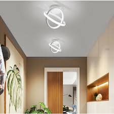 2x Modern Led Ceiling Light White