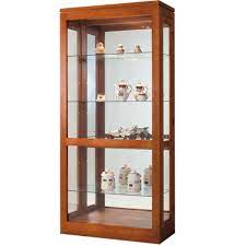 tassie oak china display cabinet wooden
