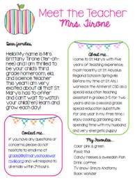 Welcome Letter Template Worksheets Teaching Resources Tpt