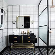 Various ideas of art deco design will be very helpful in order to make your own bathroom. 27 Wonderful Art Deco Bathroom Ideas In 2021 Houszed