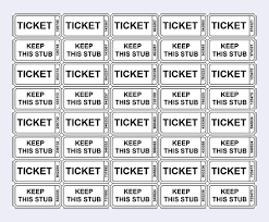 25 raffle ticket templates printable