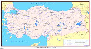 Türkiye'deki Akarsular Nelerdir? Bölgelere Göre Türkiye'nin Akarsuları ve  Nehirleri