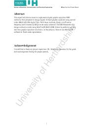 How to write acknowledgement for a final year project. Pdf School Of Electronic Communication And Electrical Engineering Beng Final Year Project Report Ä'á»©c VÆ°á»£ng Ly Academia Edu