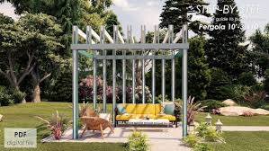 Simple Garden Pergola Diy Plans 10x10