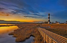 A collection of the top 22 outer banks wallpapers and backgrounds available for download for free. Wallpaper Clouds Lighthouse Island Glow Usa North Carolina The Outer Banks Images For Desktop Section Pejzazhi Download