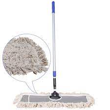 industrial cotton floor dust mop
