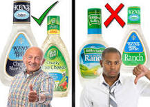 Whats worse blue cheese or ranch?