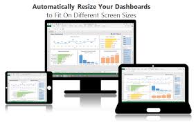 excel dashboards resize