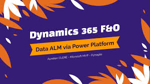 data alm dynamics 365 finance