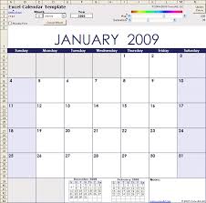 Excel Calendar Template For 2019 And Beyond