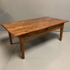 large french cherrywood coffee table
