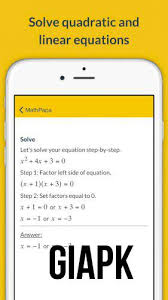 Mathpapa Algebra Calculator App Try