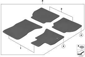 floor mat clip anchor plate lock