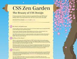 css zen garden creativli designed