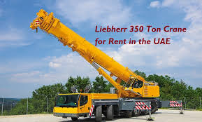 Liebherr Ltm 350 Ton Crane For Rent In Abu Dhabi Uae