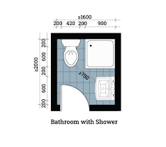 Bathroom Dimensions Design Interior