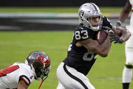 Darren waller born september 13 1992 is an american football tight end for the baltimore ravens of the national football league nfl he played college fo. Raiders Waller Lady Gaga Andre Agassi Support Vegas Charity Show Las Vegas Review Journal