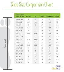 Buying School Shoes Online Size Comparison Chart Kids