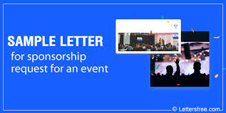 event sponsorship letter free letters