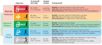 Training Zones With Heart Rate Monitor Exercises For