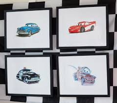 Limited Edition Disney Pixar Cars Wall