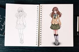 Anime Girl Drawing Create Your Unique