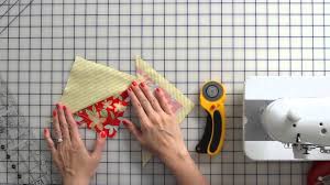 How To Use The Quilt In A Day Flying Geese Ruler Fat Quarter Shop