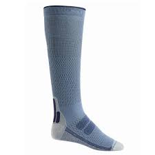 Burton Men Socks Socks Socks Mens Performance Ultralight Compression Sock Medium Size 25 5 28 5cm Snowboarding Snowboarding