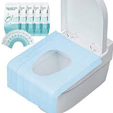 10pcs Toilet Seat Covers Disposable For