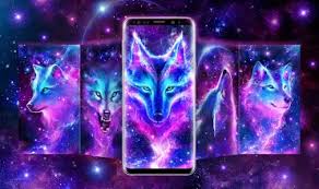 Night Sky Wolf Live Wallpaper Apps On Google Play