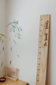 Wooden Growth Chart Augustineconstruction Com