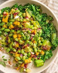 Avocado Salad Bowl Recipe gambar png