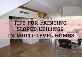 Tips For Painting Sloped Ceilings In