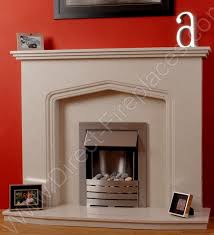 Marquis Marble Fireplace Package With