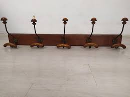 Antique Wall Mounted Coat Rack For