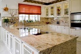 Give your kitchen a fresh, brightening look with countertop. Brown Granite Kitchen Countertops Ideas Hackrea
