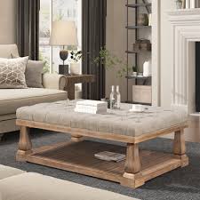 Fitchburg Floor Shelf Coffee Table With