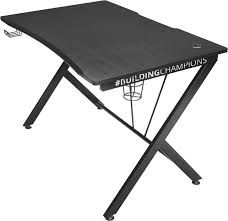 trust gxt711 dominus gaming table black