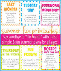 how to plan a simple fun summer for