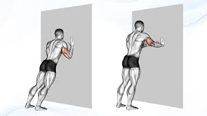 how to do wall push ups muscles